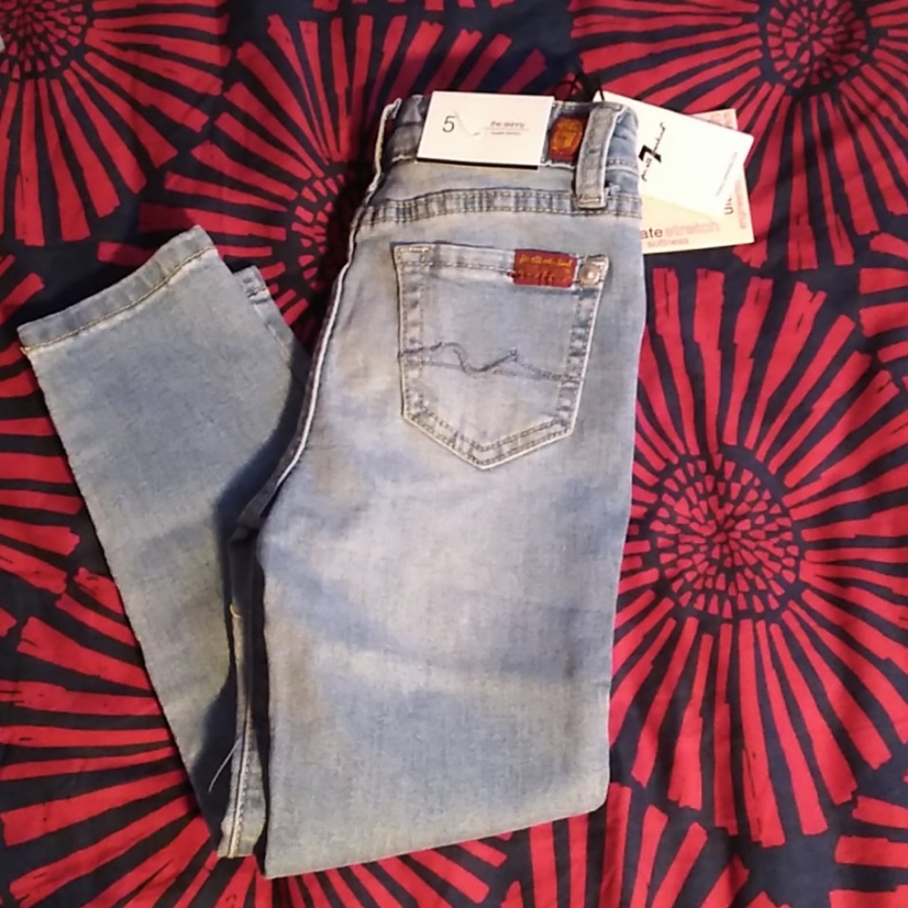 ❤sold❤Little girl skinny jeans